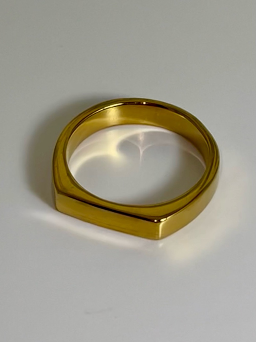 Gold Plated Stainless Steel Ring